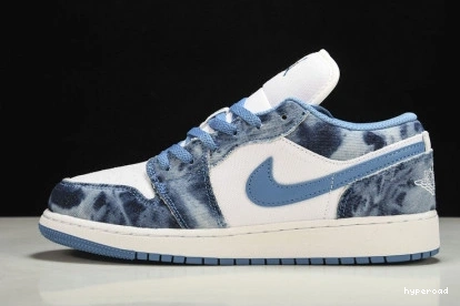 Hyperoad Denim” Air “Washed 1 Jordan Low 1012